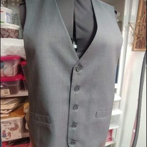 Men's light grey vest size 44R